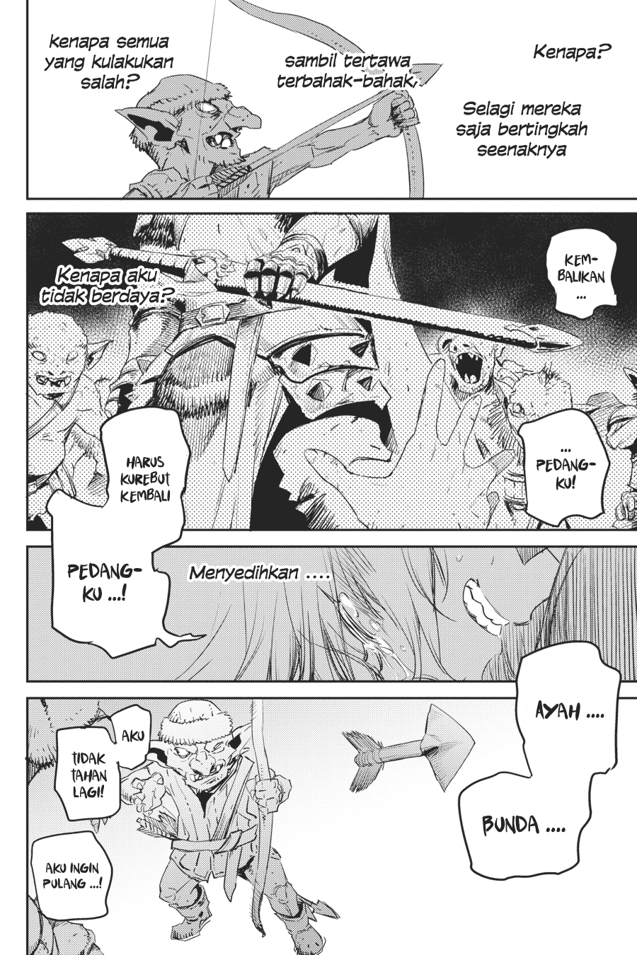 Halaman 7 dari Goblin Slayer Chapter 50