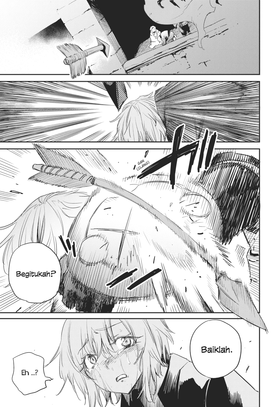 Halaman 8 dari Goblin Slayer Chapter 50