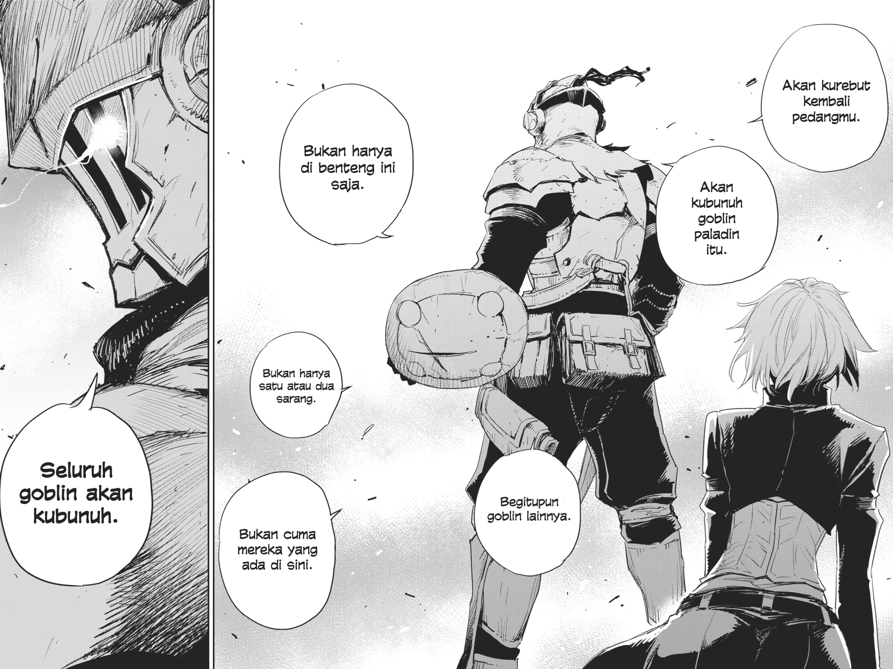 Halaman 9 dari Goblin Slayer Chapter 50