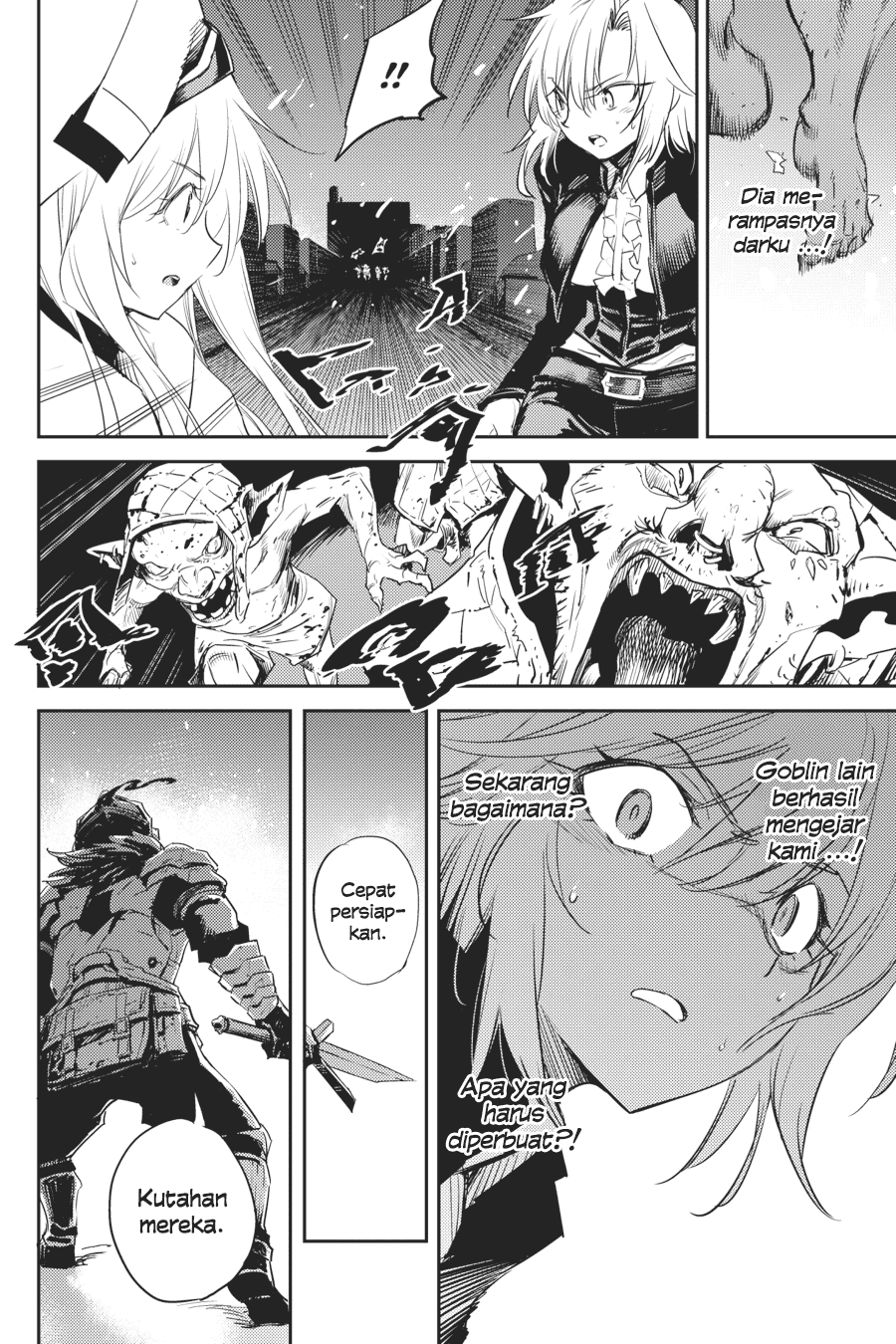 Halaman 10 dari Goblin Slayer Chapter 51