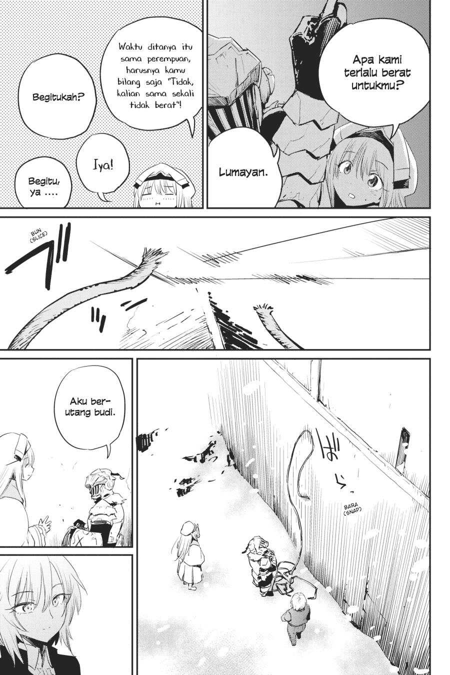 Halaman 19 dari Goblin Slayer Chapter 51