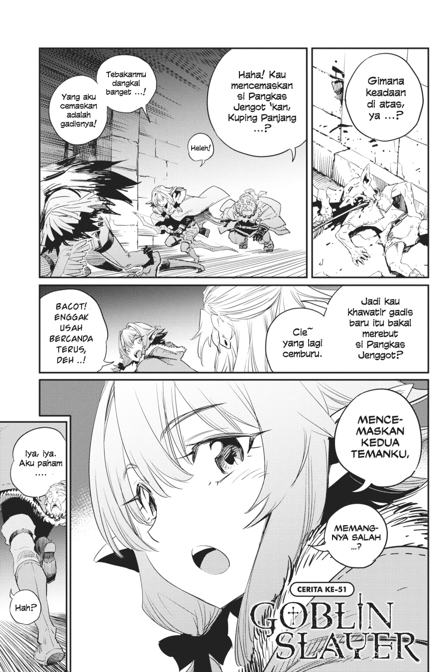 Halaman 2 dari Goblin Slayer Chapter 51