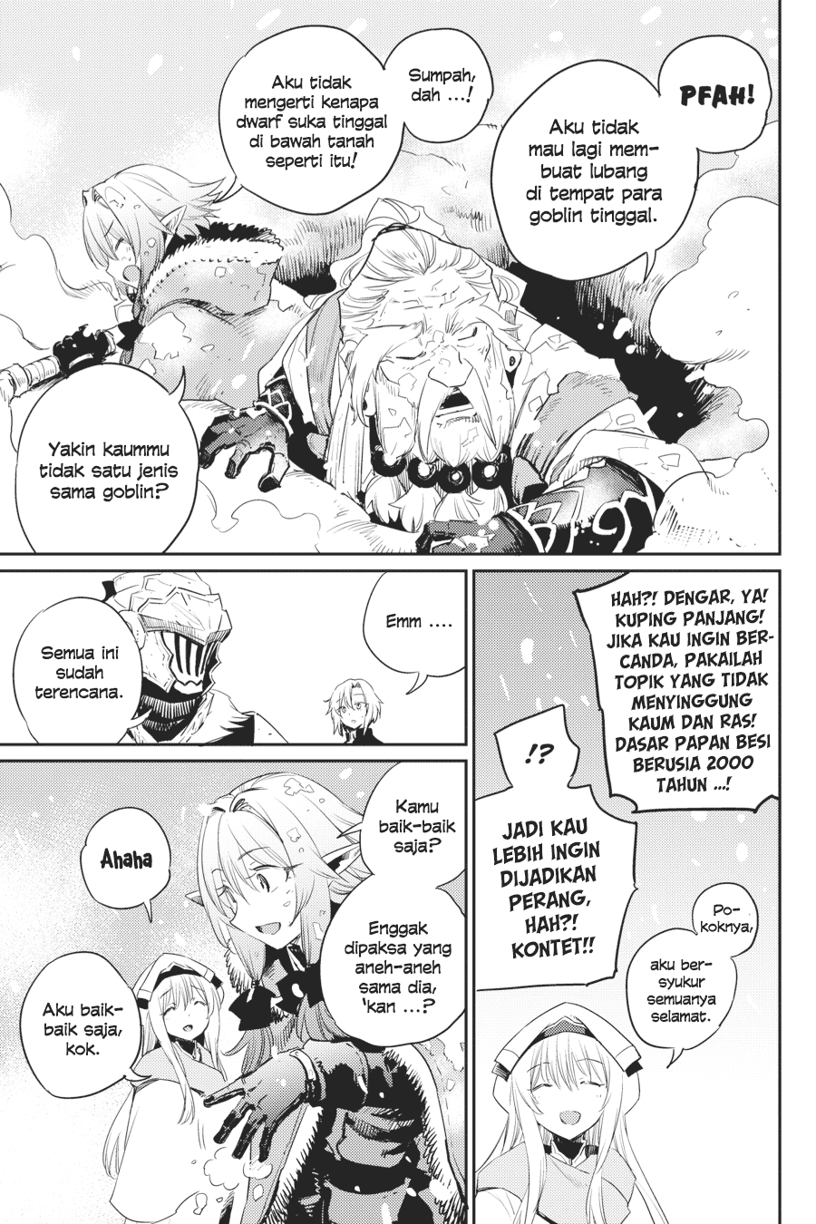Halaman 21 dari Goblin Slayer Chapter 51