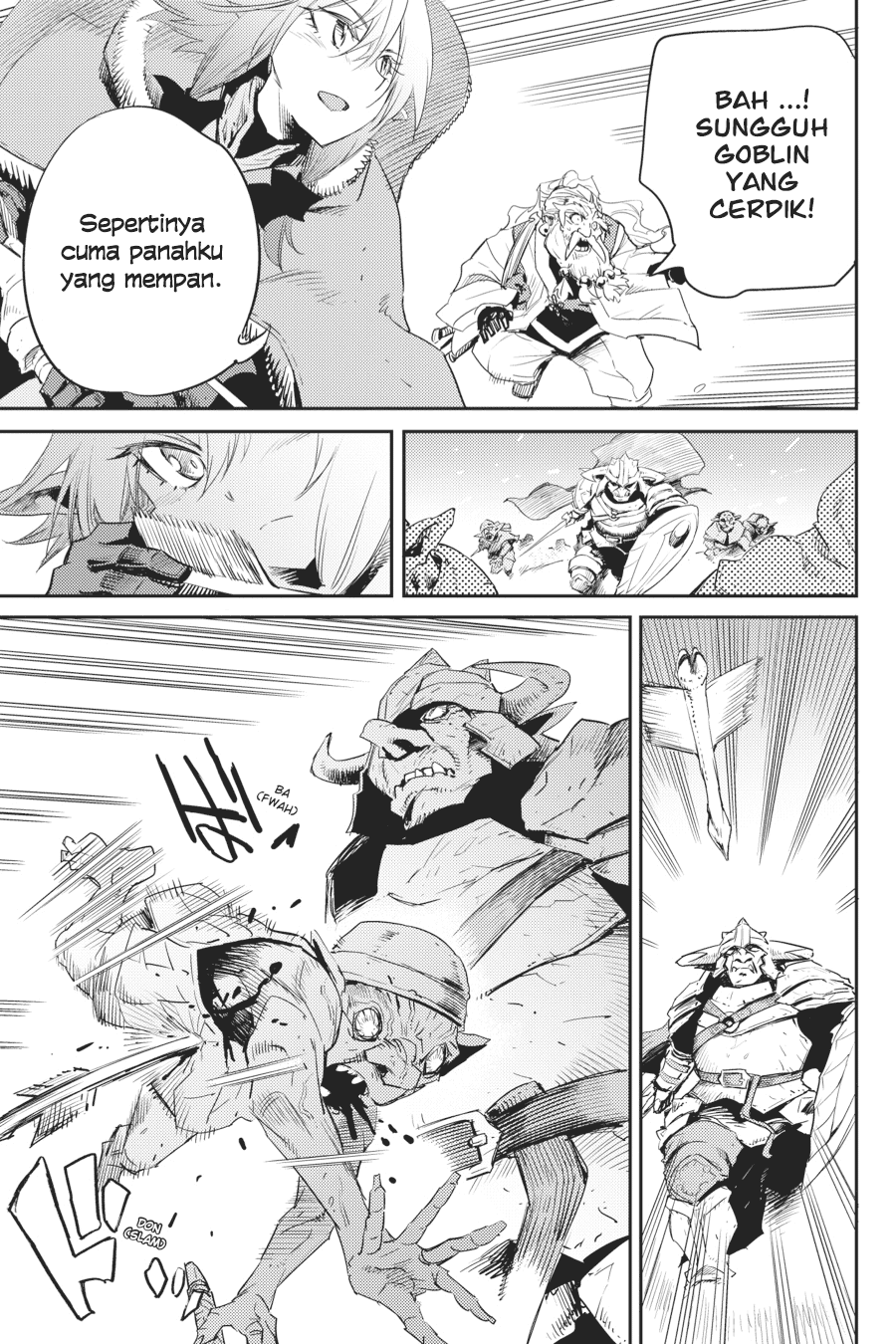 Halaman 11 dari Goblin Slayer Chapter 52