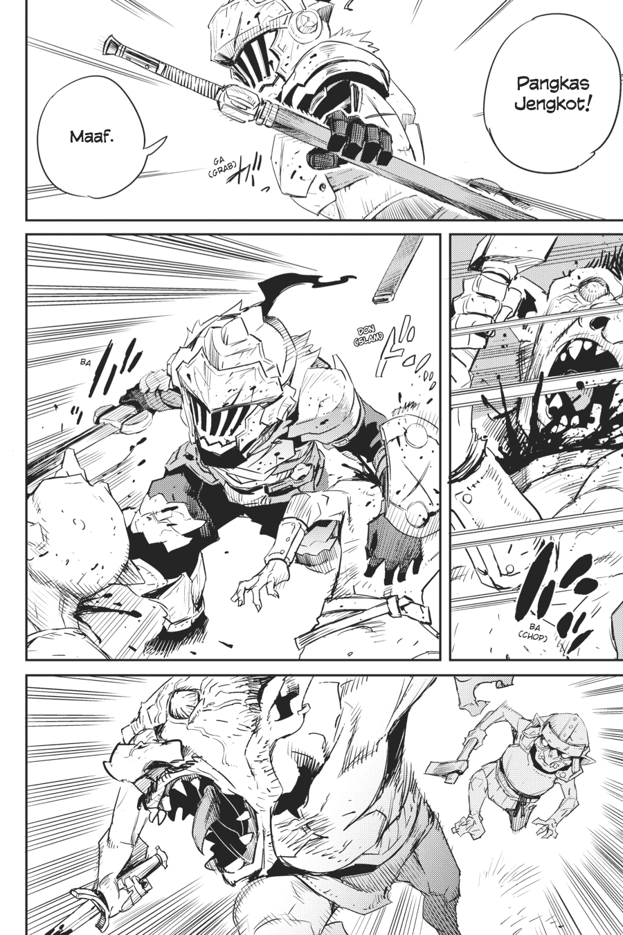 Halaman 14 dari Goblin Slayer Chapter 52