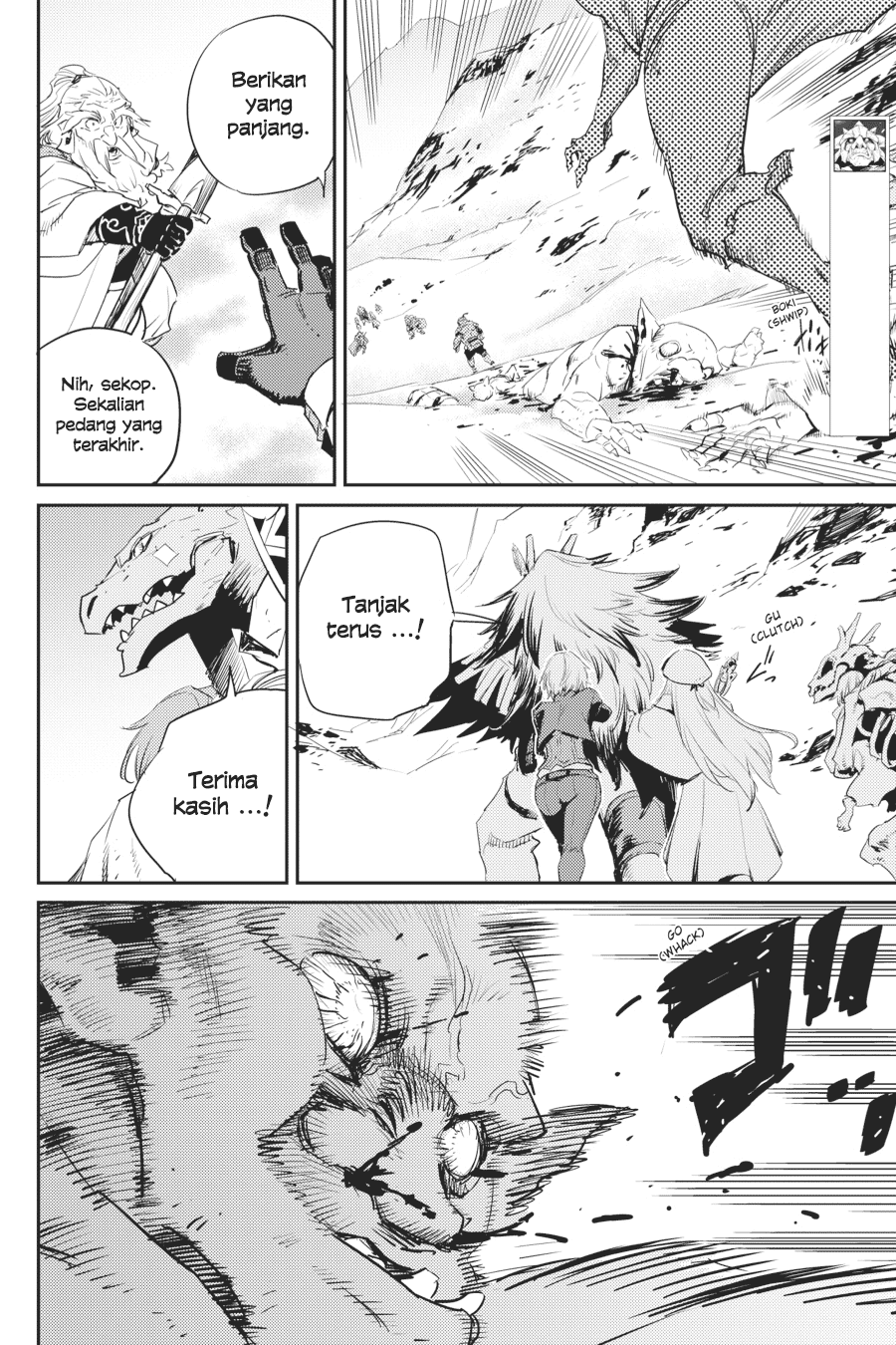 Halaman 16 dari Goblin Slayer Chapter 52