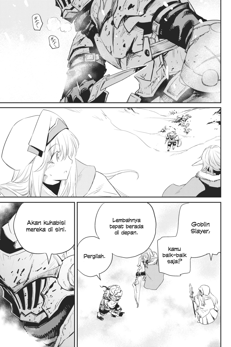 Halaman 19 dari Goblin Slayer Chapter 52