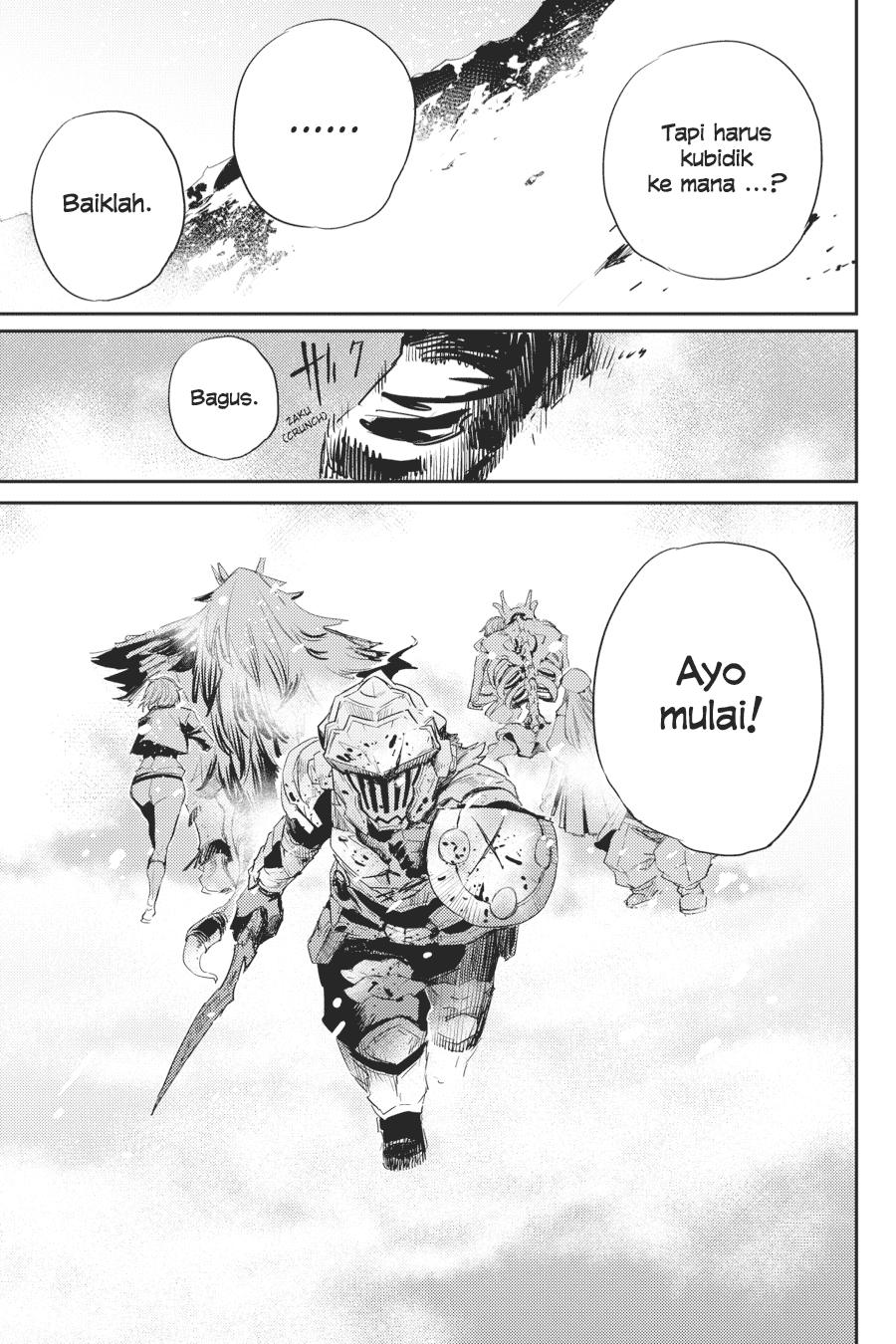 Halaman 23 dari Goblin Slayer Chapter 52