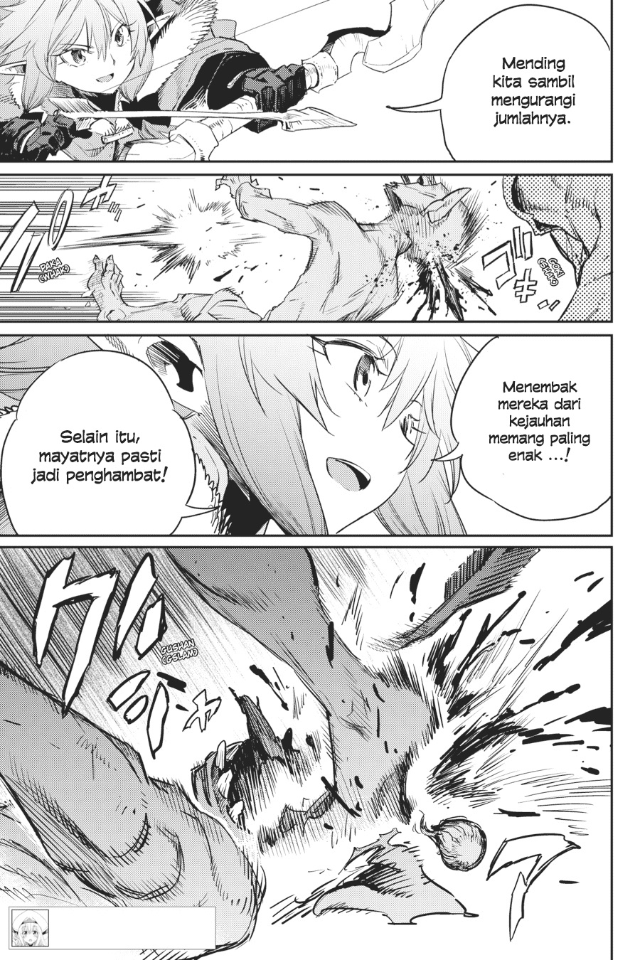 Halaman 5 dari Goblin Slayer Chapter 52