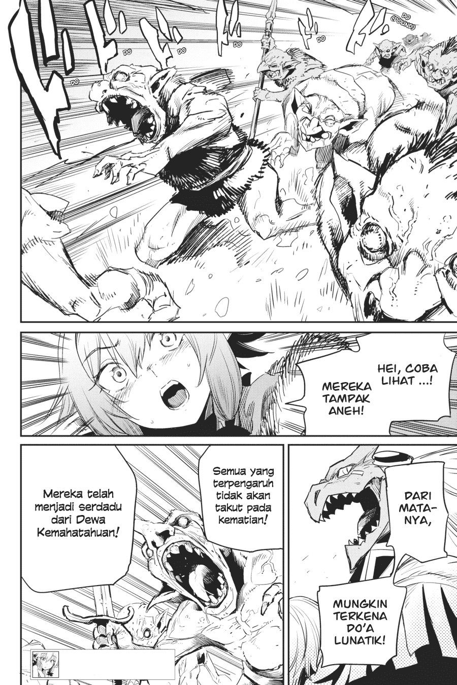 Halaman 6 dari Goblin Slayer Chapter 52