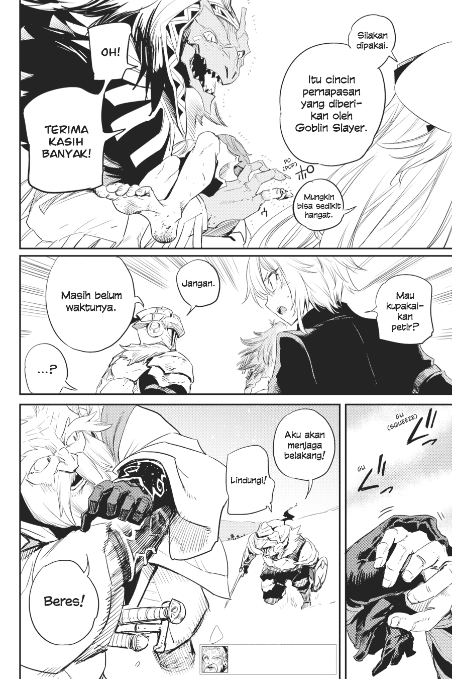 Halaman 8 dari Goblin Slayer Chapter 52