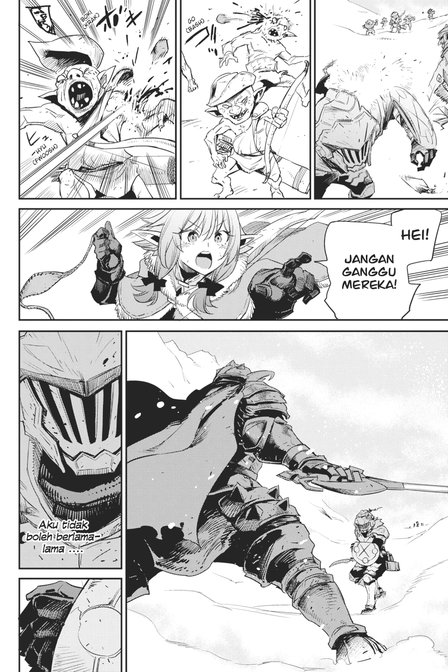 Halaman 10 dari Goblin Slayer Chapter 53