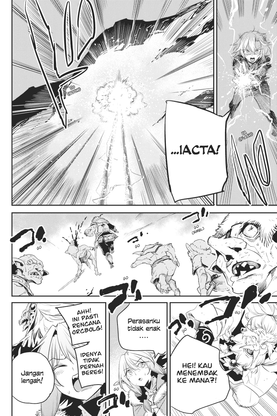 Halaman 19 dari Goblin Slayer Chapter 53