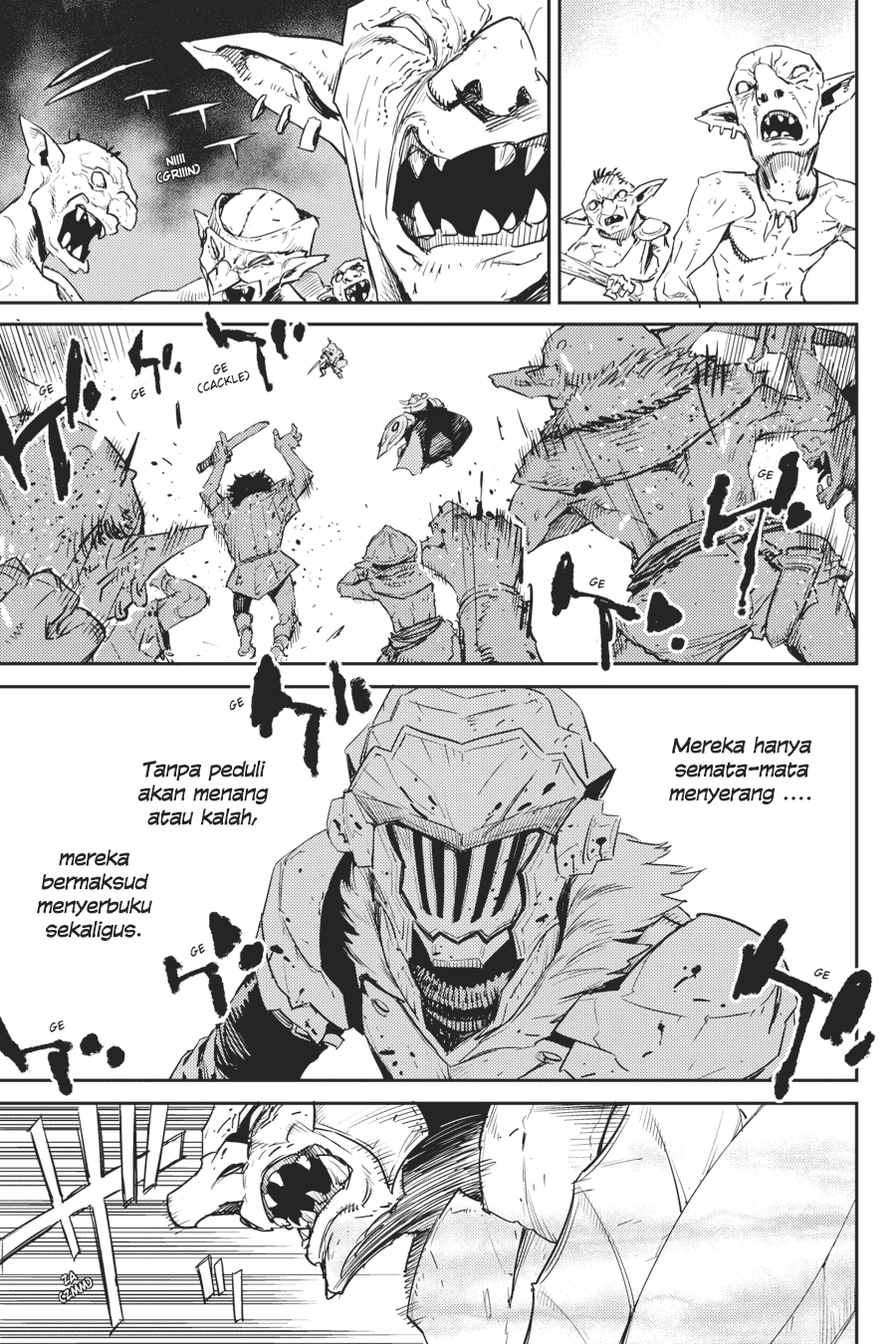Halaman 7 dari Goblin Slayer Chapter 53