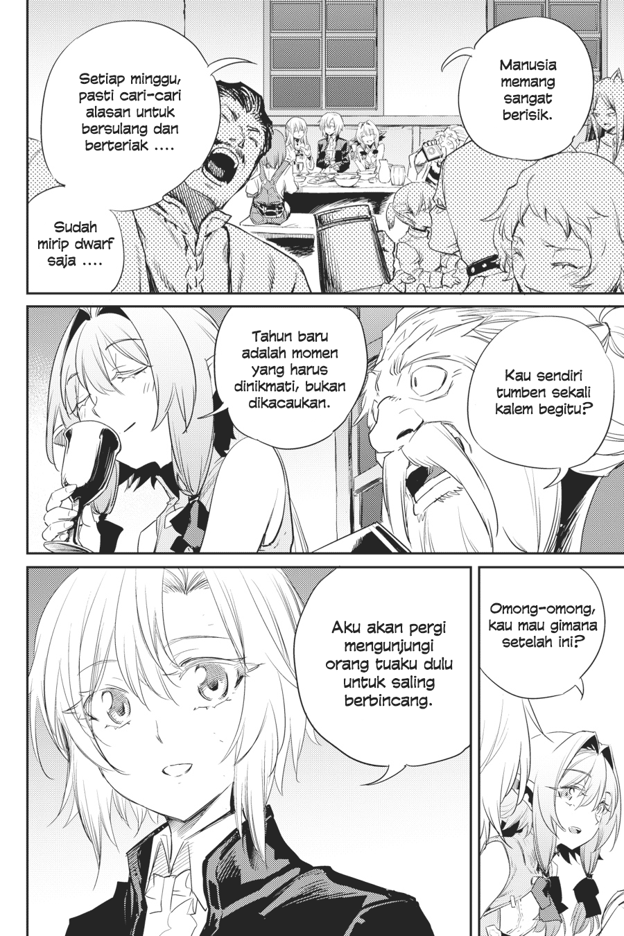 Halaman 18 dari Goblin Slayer Chapter 54