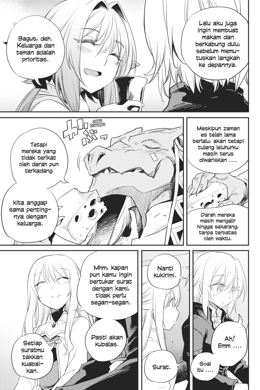 Halaman 19 dari Goblin Slayer Chapter 54