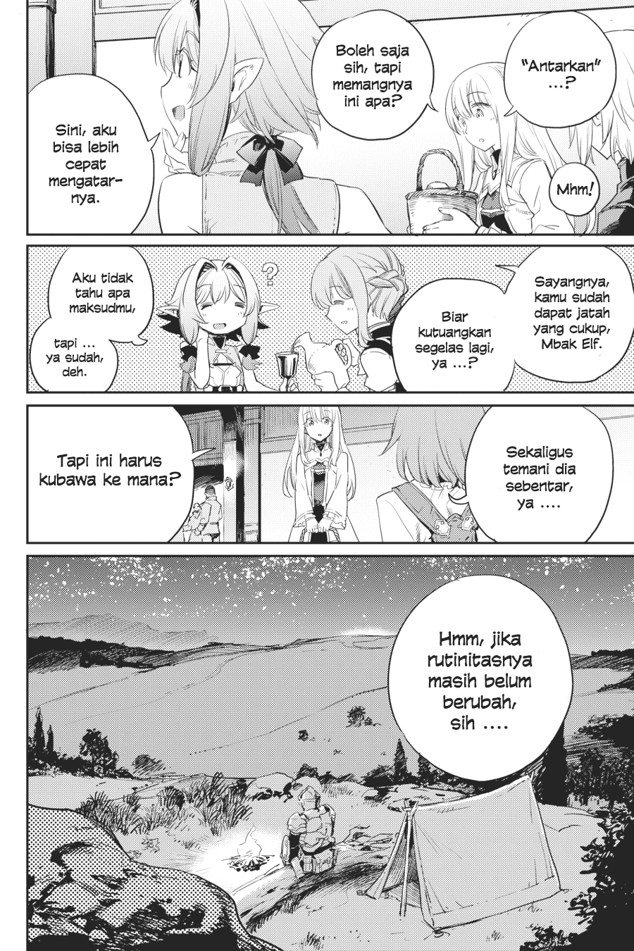 Halaman 22 dari Goblin Slayer Chapter 54