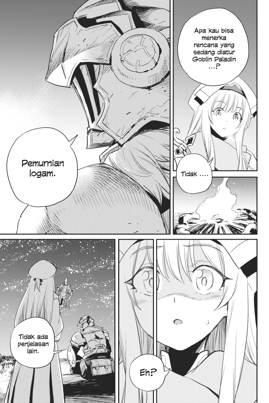 Halaman 25 dari Goblin Slayer Chapter 54