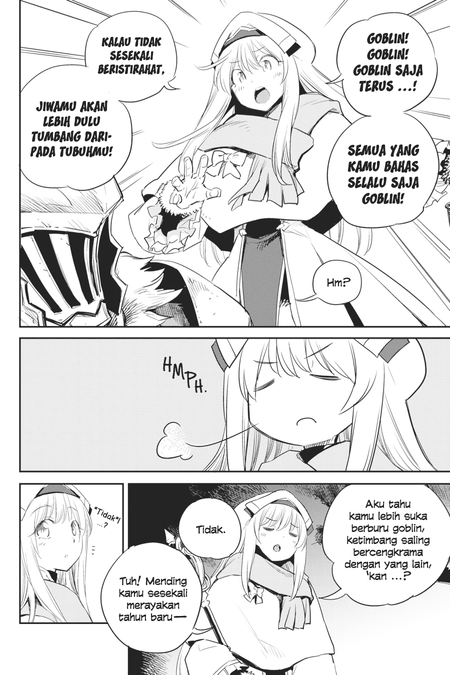 Halaman 28 dari Goblin Slayer Chapter 54