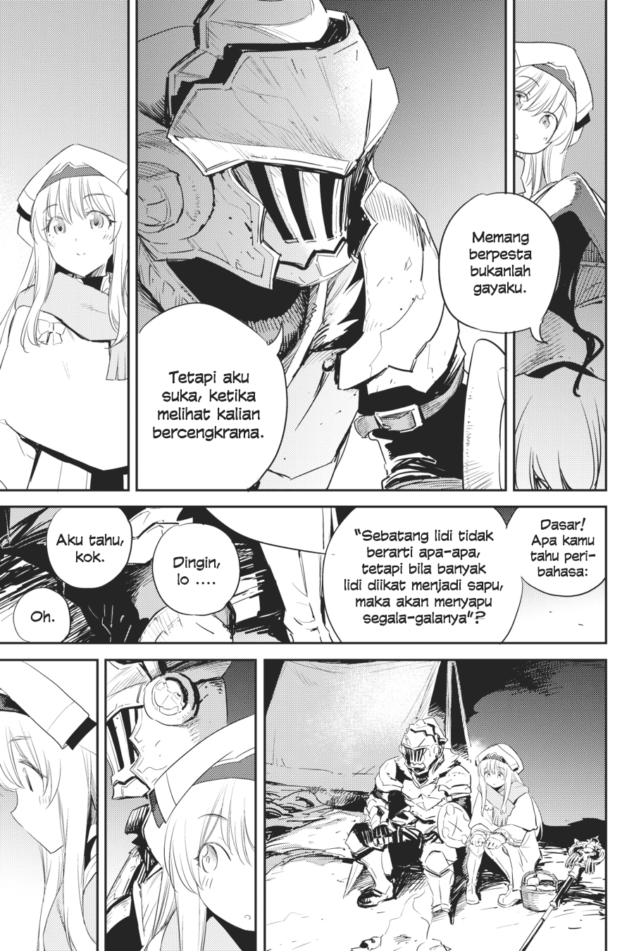 Halaman 29 dari Goblin Slayer Chapter 54