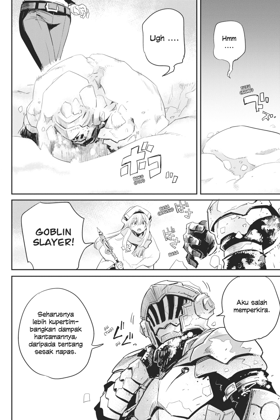 Halaman 7 dari Goblin Slayer Chapter 54