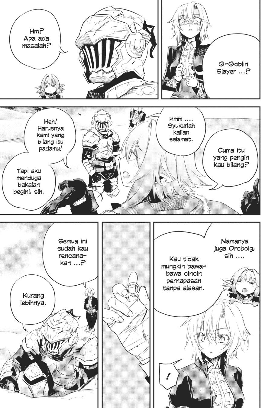 Halaman 8 dari Goblin Slayer Chapter 54