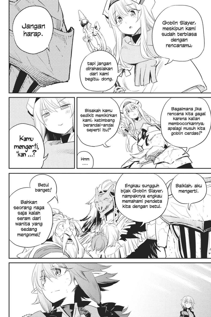 Halaman 9 dari Goblin Slayer Chapter 54