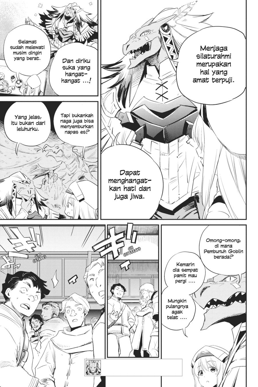Halaman 11 dari Goblin Slayer Chapter 55