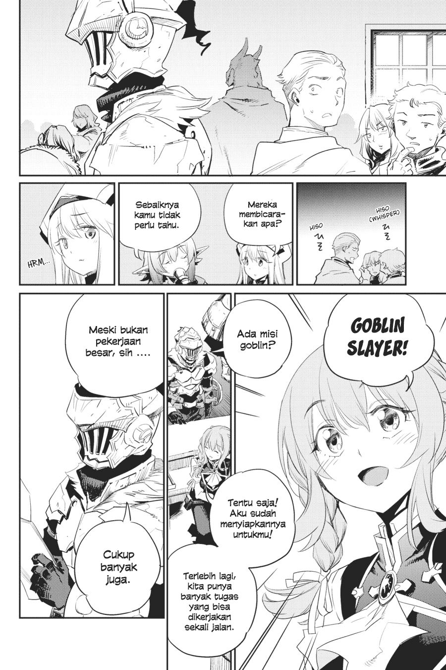 Halaman 14 dari Goblin Slayer Chapter 55