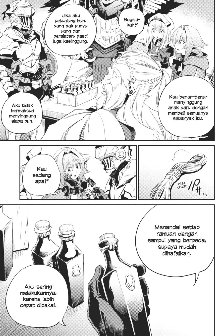 Halaman 17 dari Goblin Slayer Chapter 55