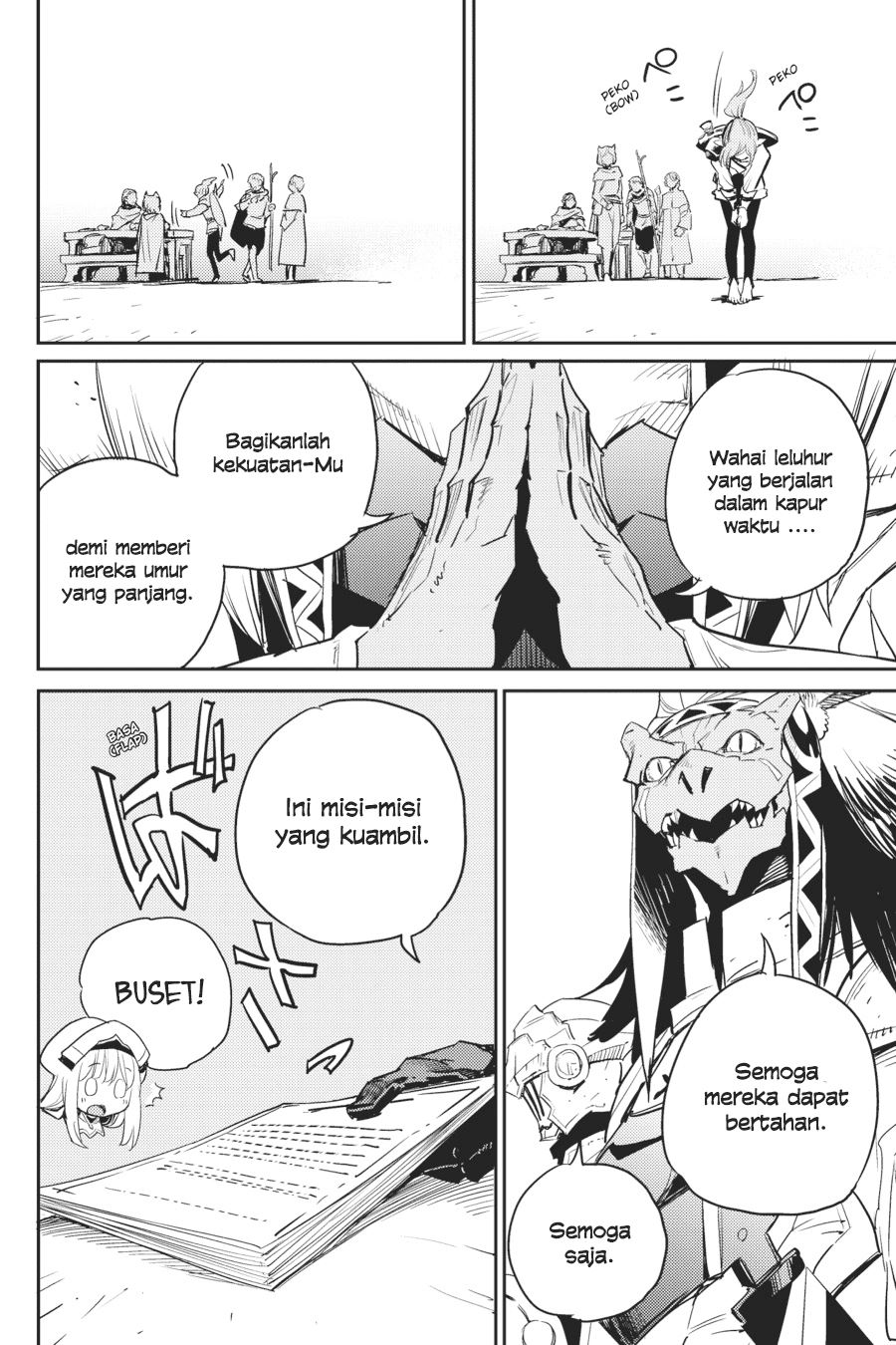 Halaman 20 dari Goblin Slayer Chapter 55
