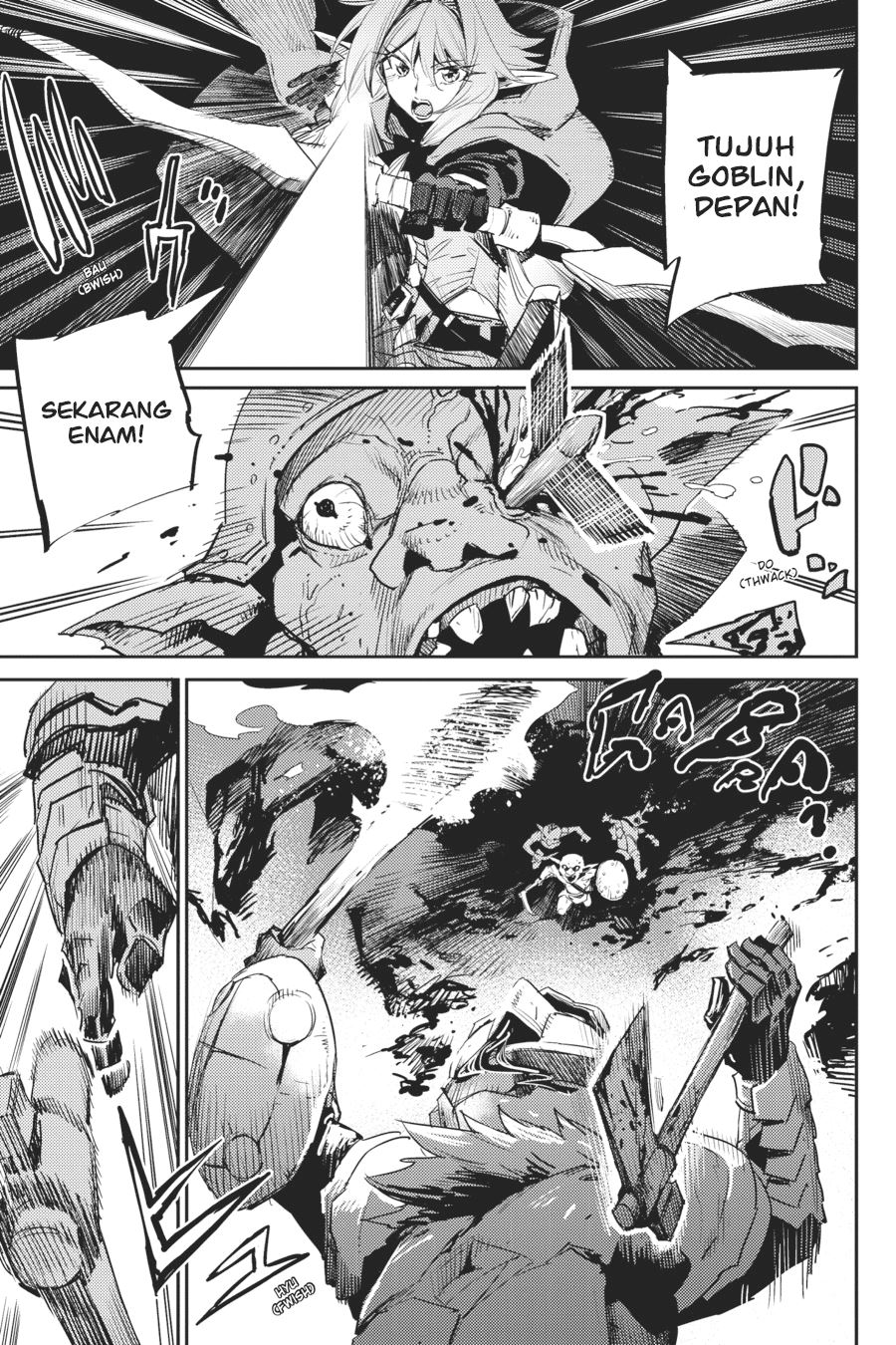 Halaman 25 dari Goblin Slayer Chapter 55