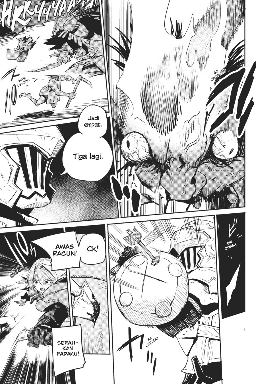 Halaman 27 dari Goblin Slayer Chapter 55
