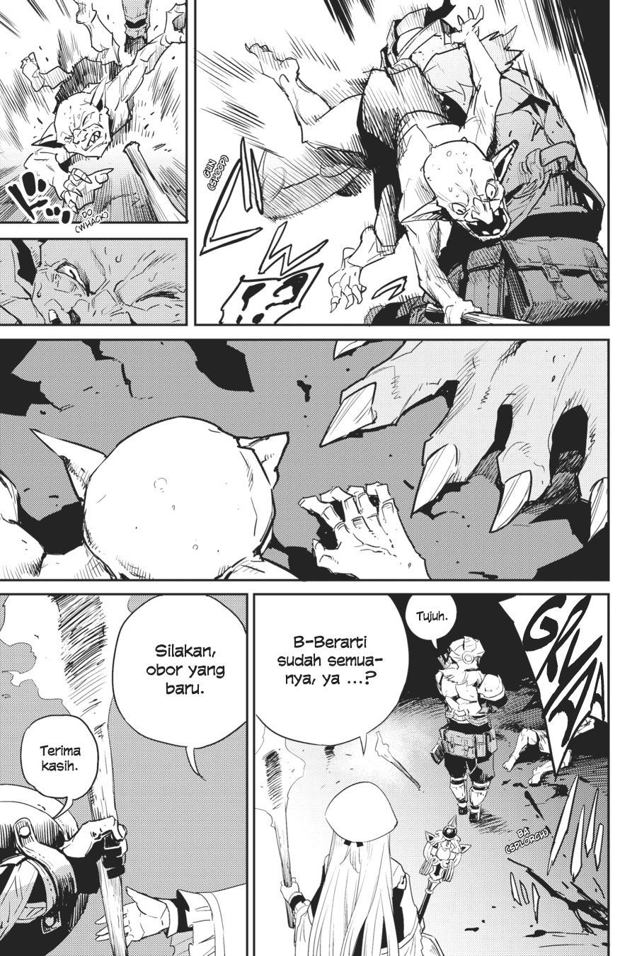 Halaman 29 dari Goblin Slayer Chapter 55