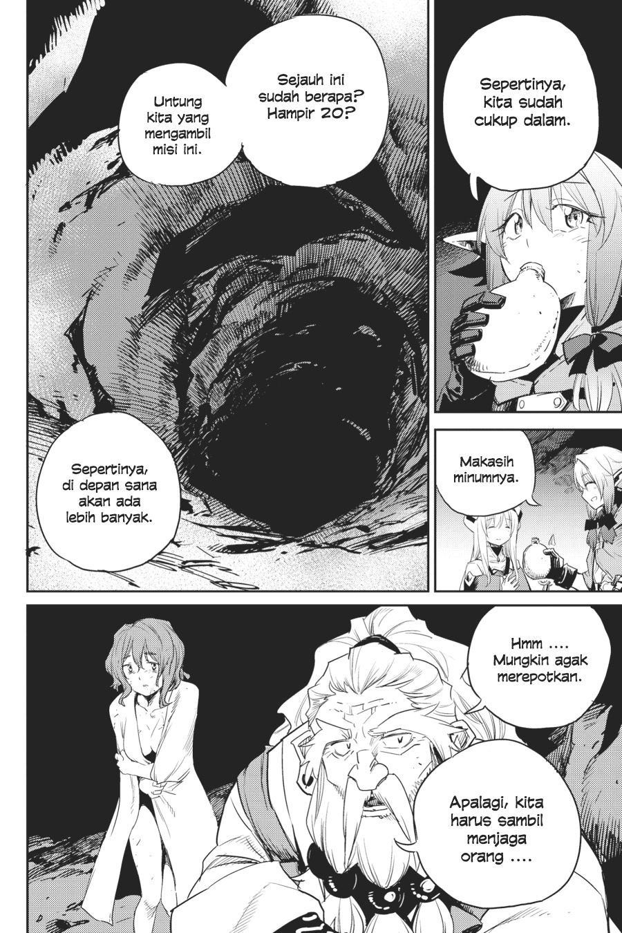 Halaman 30 dari Goblin Slayer Chapter 55