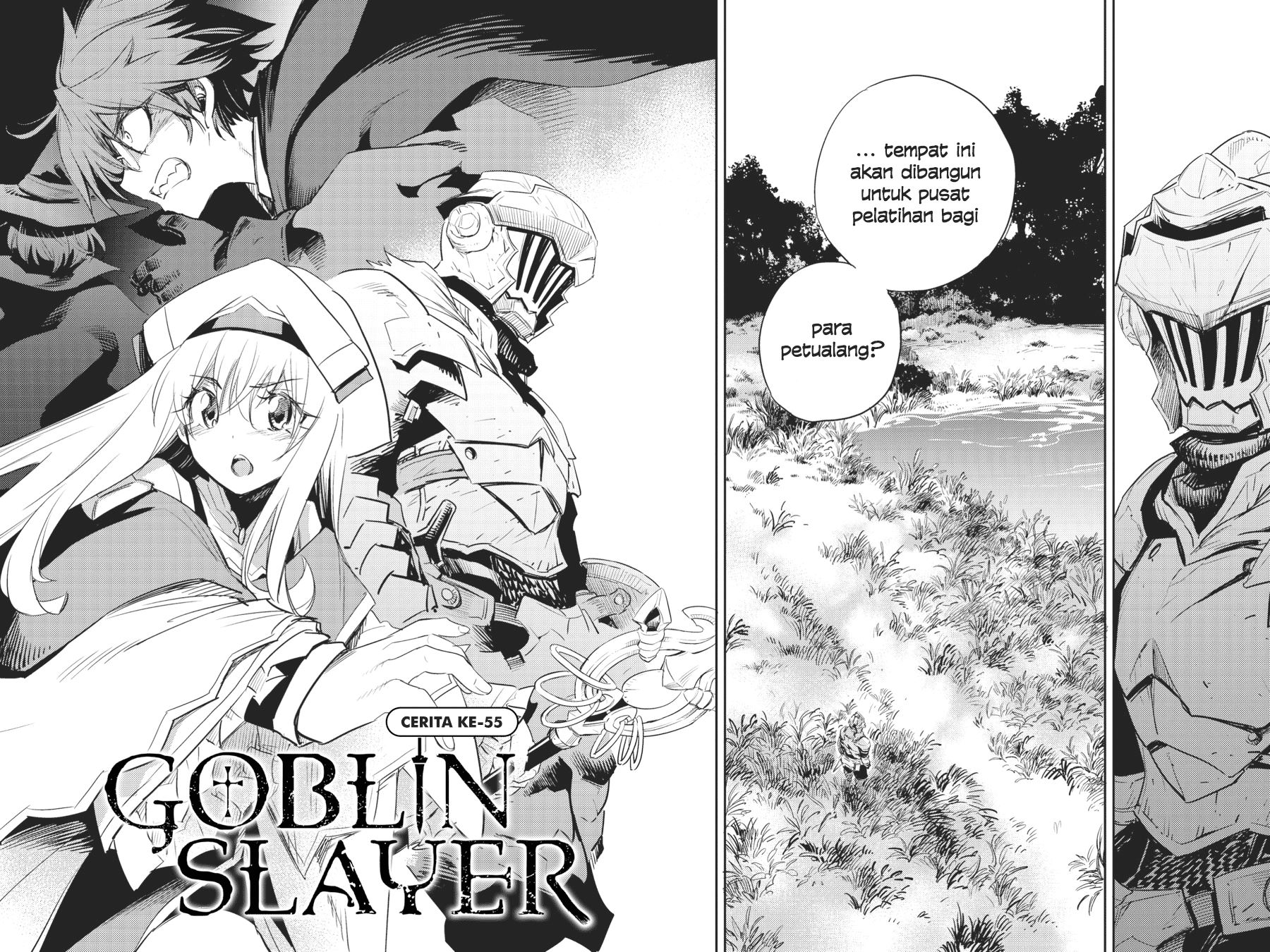 Halaman 5 dari Goblin Slayer Chapter 55