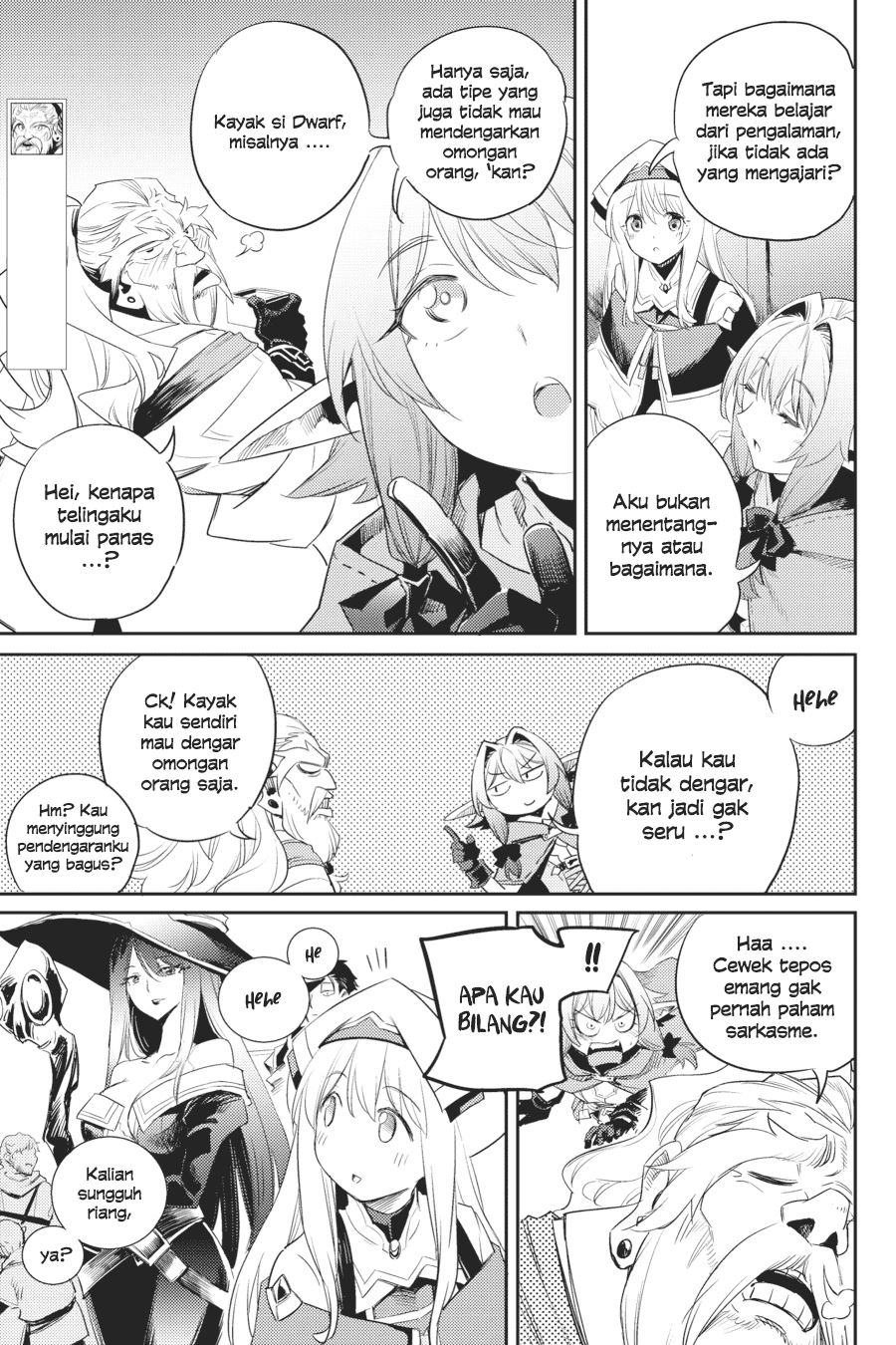 Halaman 9 dari Goblin Slayer Chapter 55