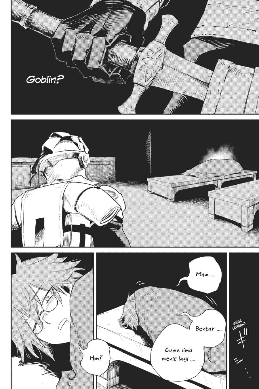 Halaman 15 dari Goblin Slayer Chapter 56