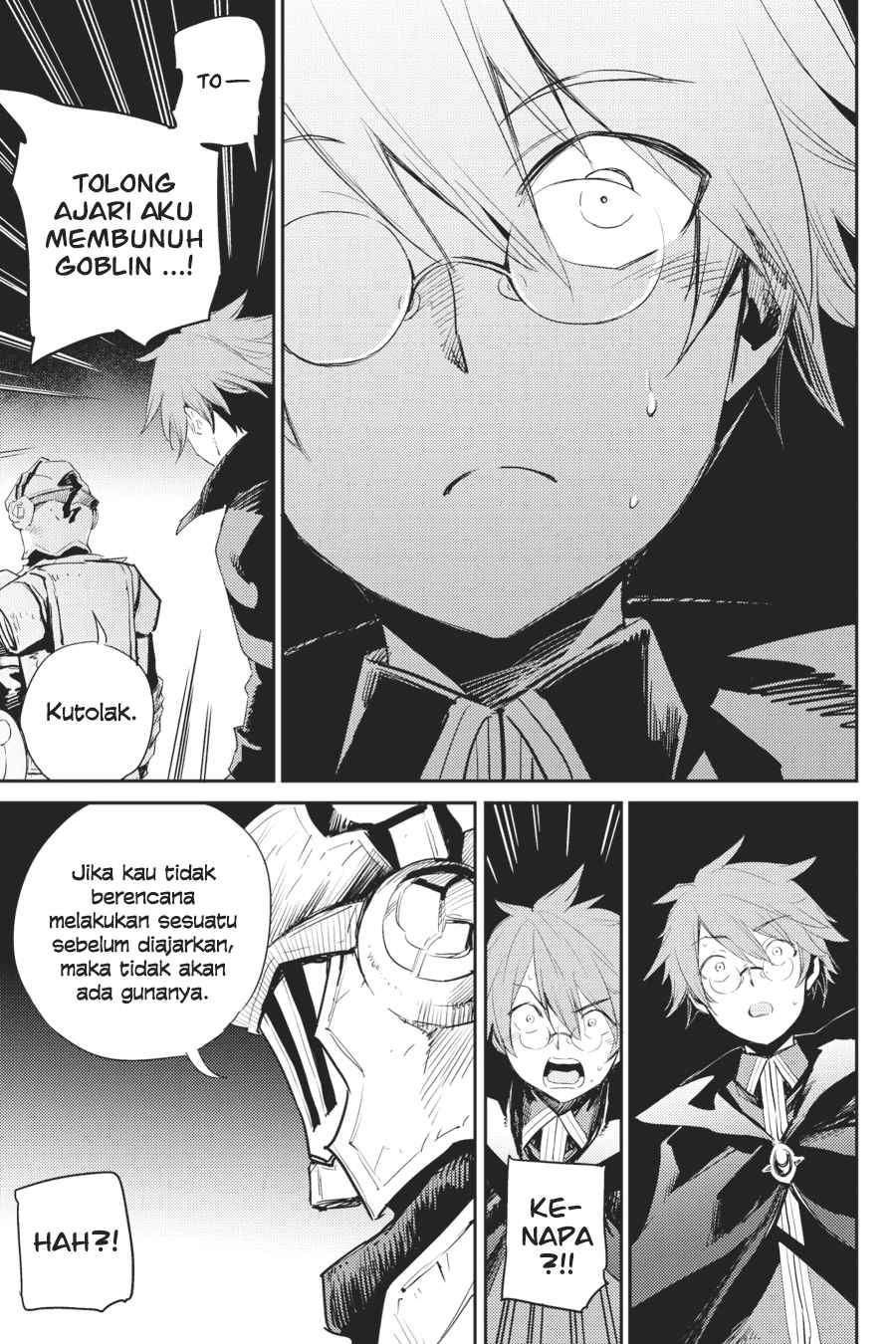 Halaman 20 dari Goblin Slayer Chapter 56