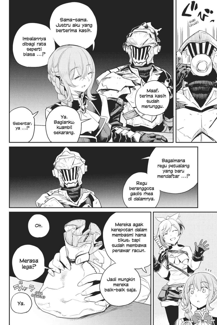 Halaman 21 dari Goblin Slayer Chapter 56