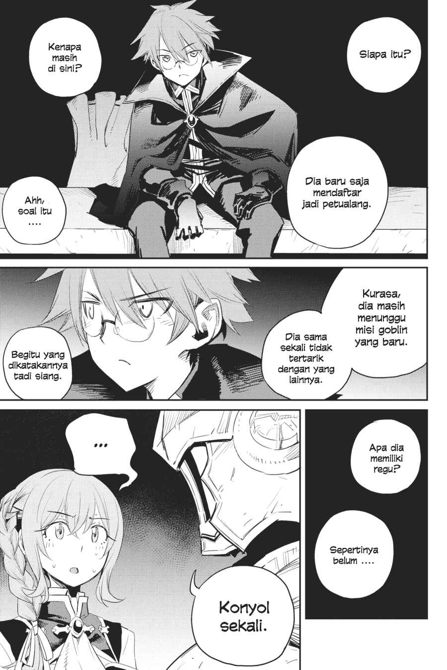 Halaman 22 dari Goblin Slayer Chapter 56