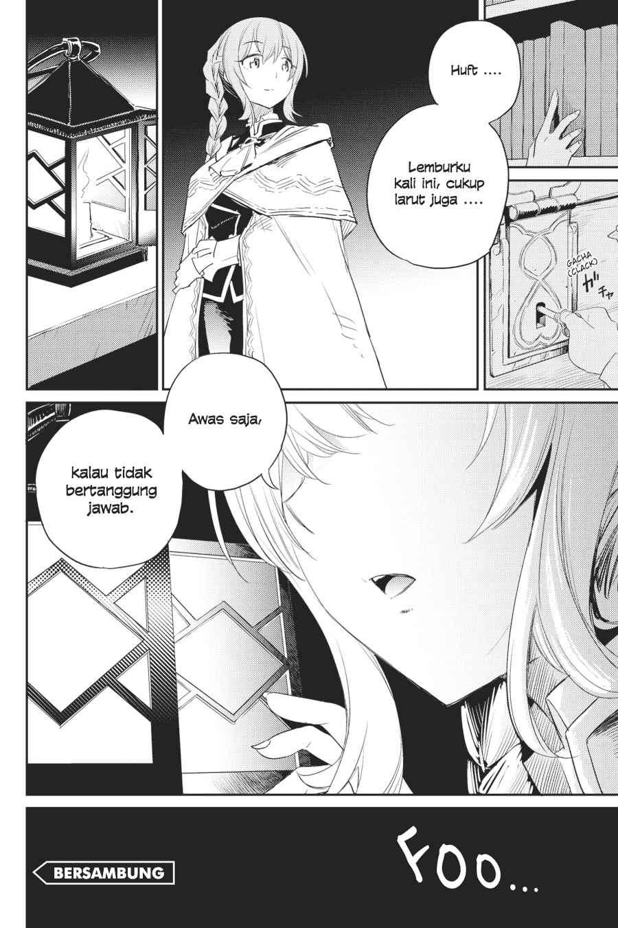Halaman 25 dari Goblin Slayer Chapter 56