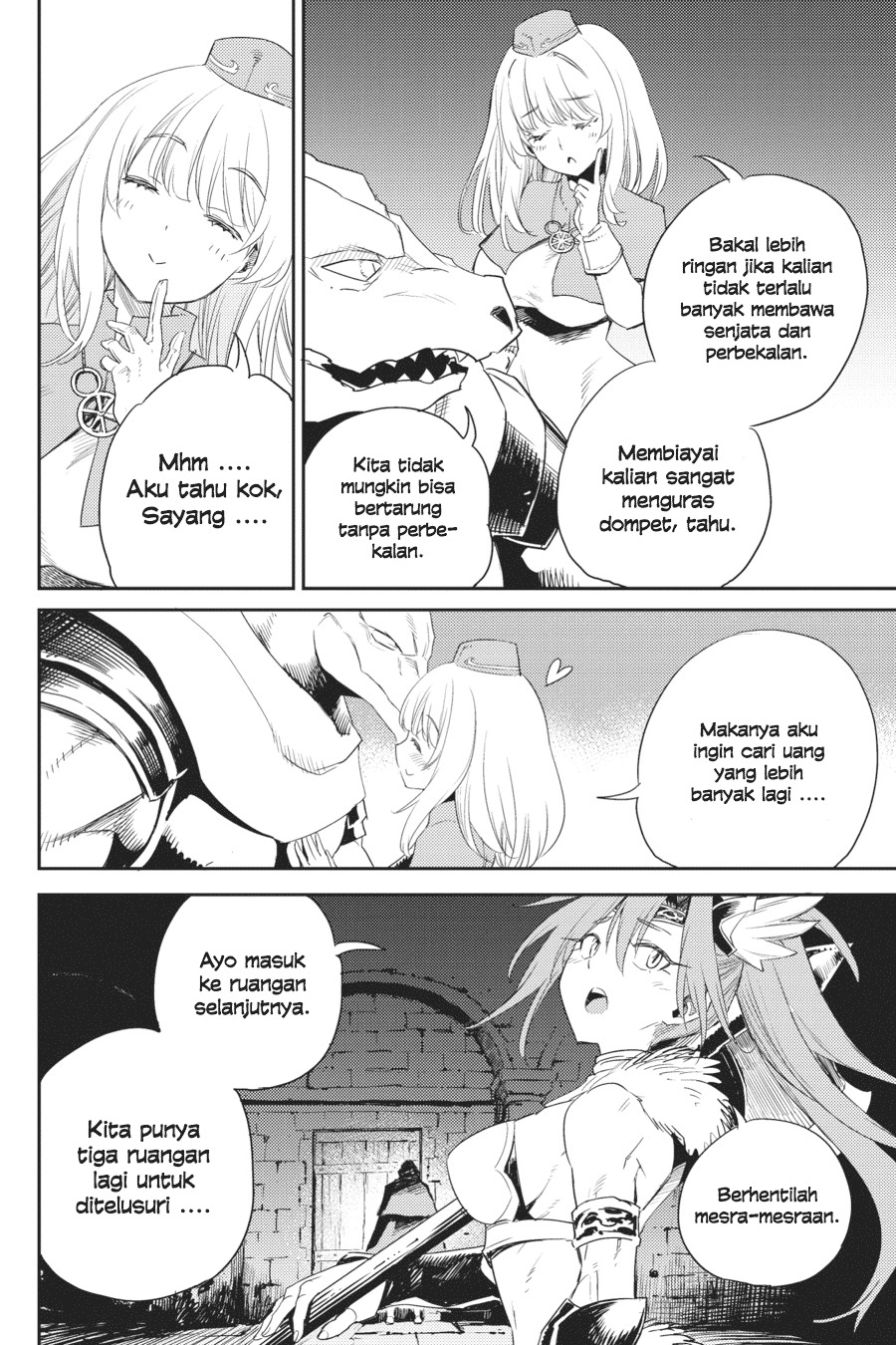 Halaman 14 dari Goblin Slayer Chapter 58
