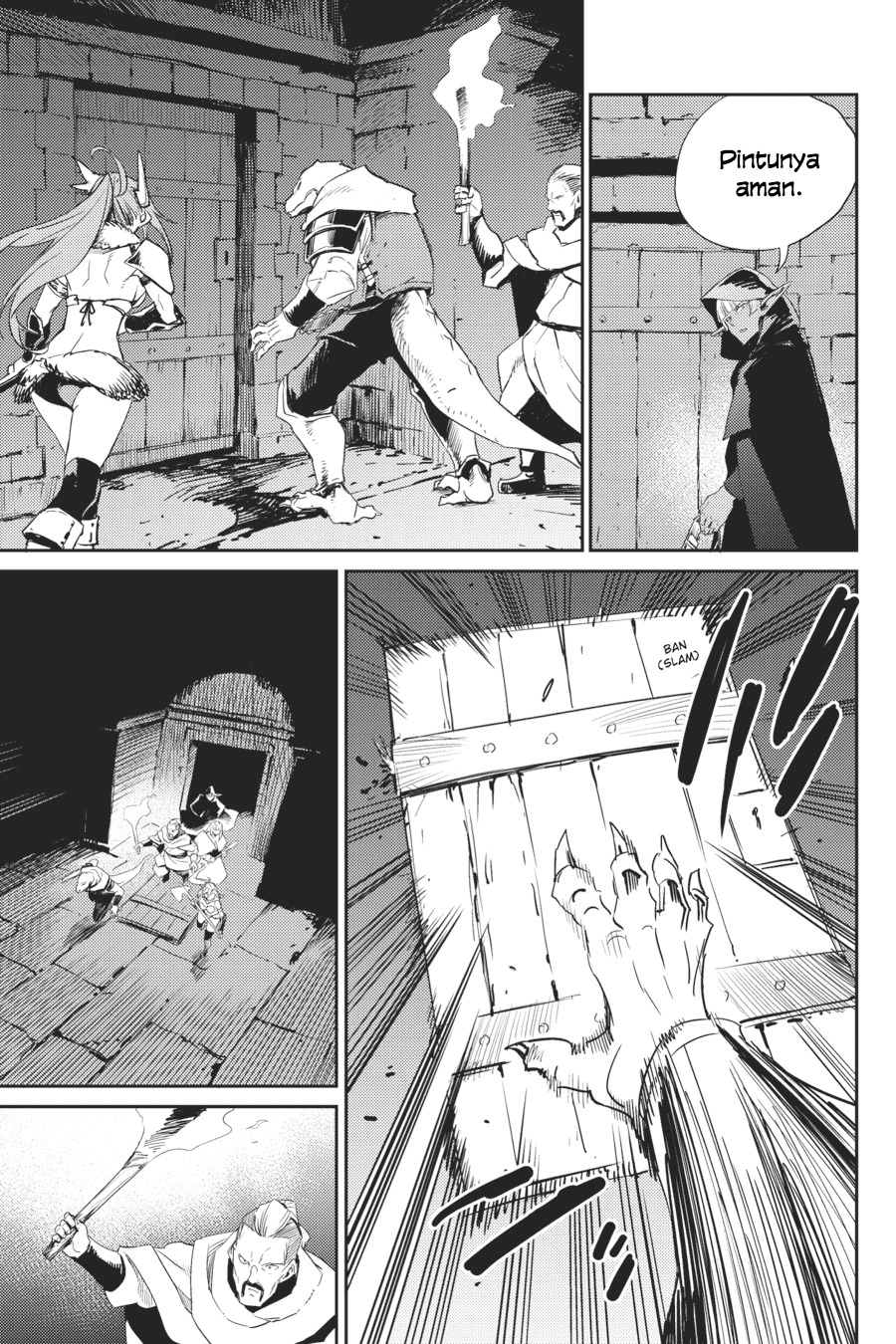Halaman 15 dari Goblin Slayer Chapter 58