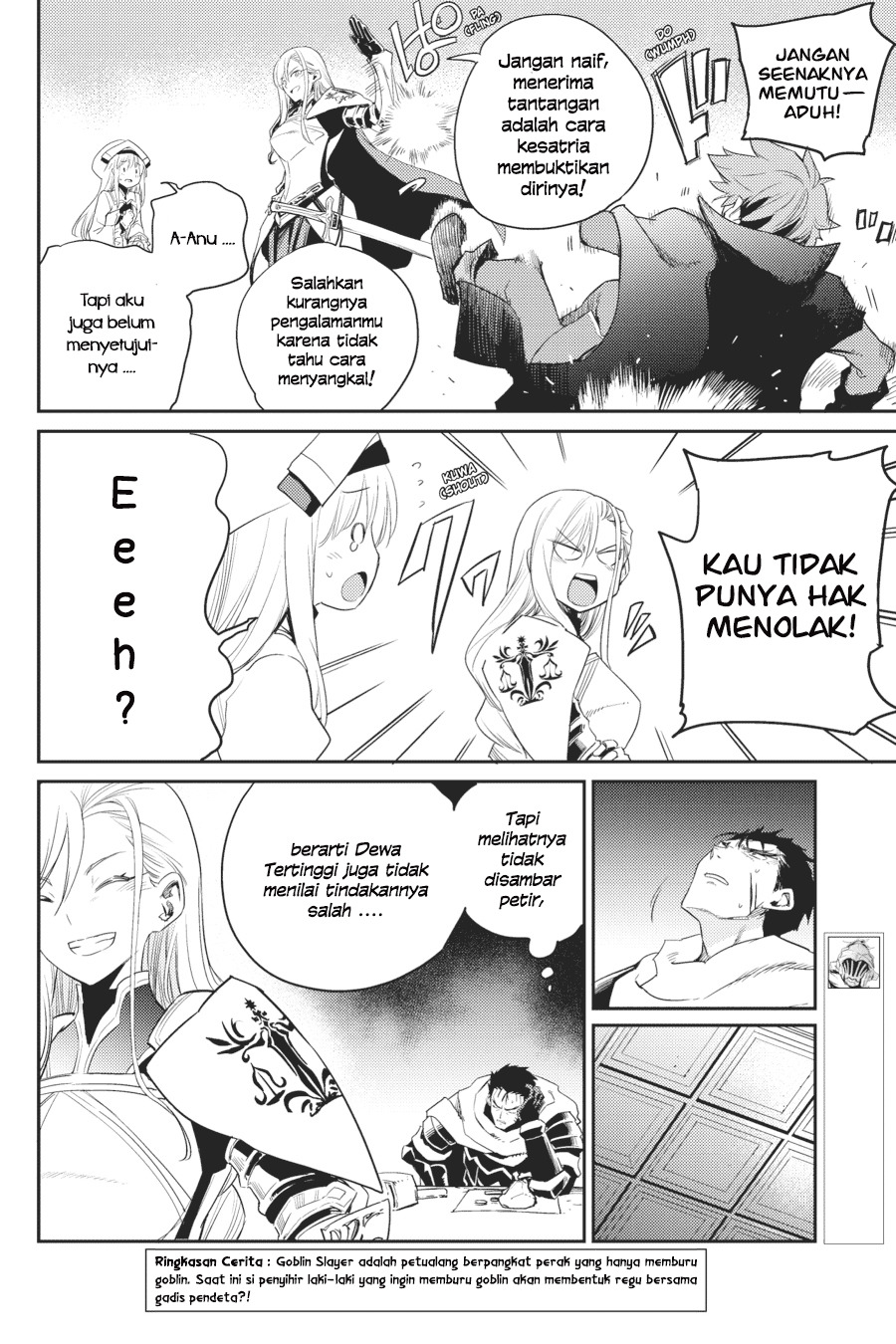Halaman 4 dari Goblin Slayer Chapter 58