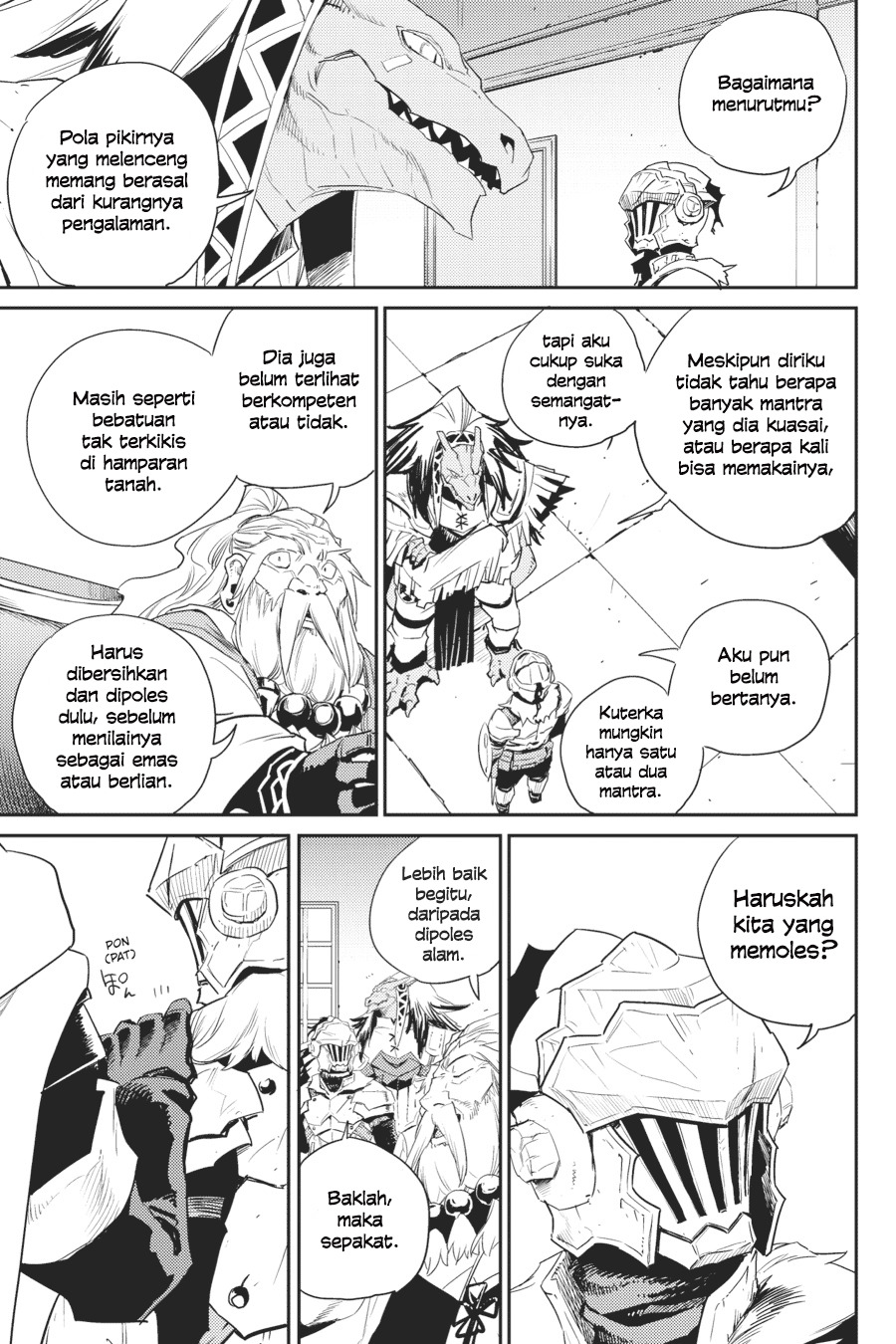 Halaman 5 dari Goblin Slayer Chapter 58