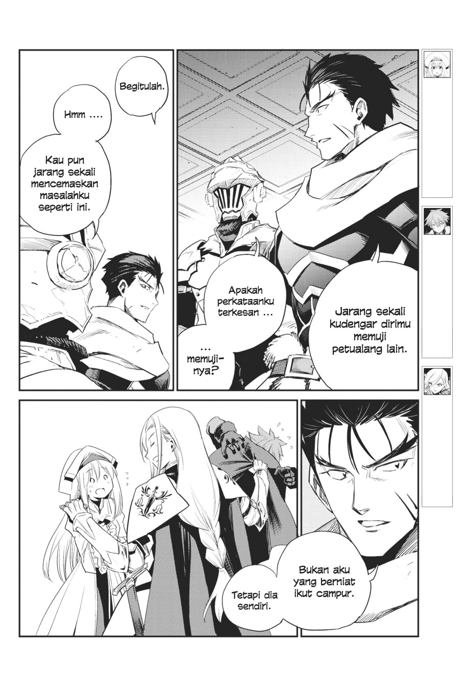 Halaman 6 dari Goblin Slayer Chapter 58