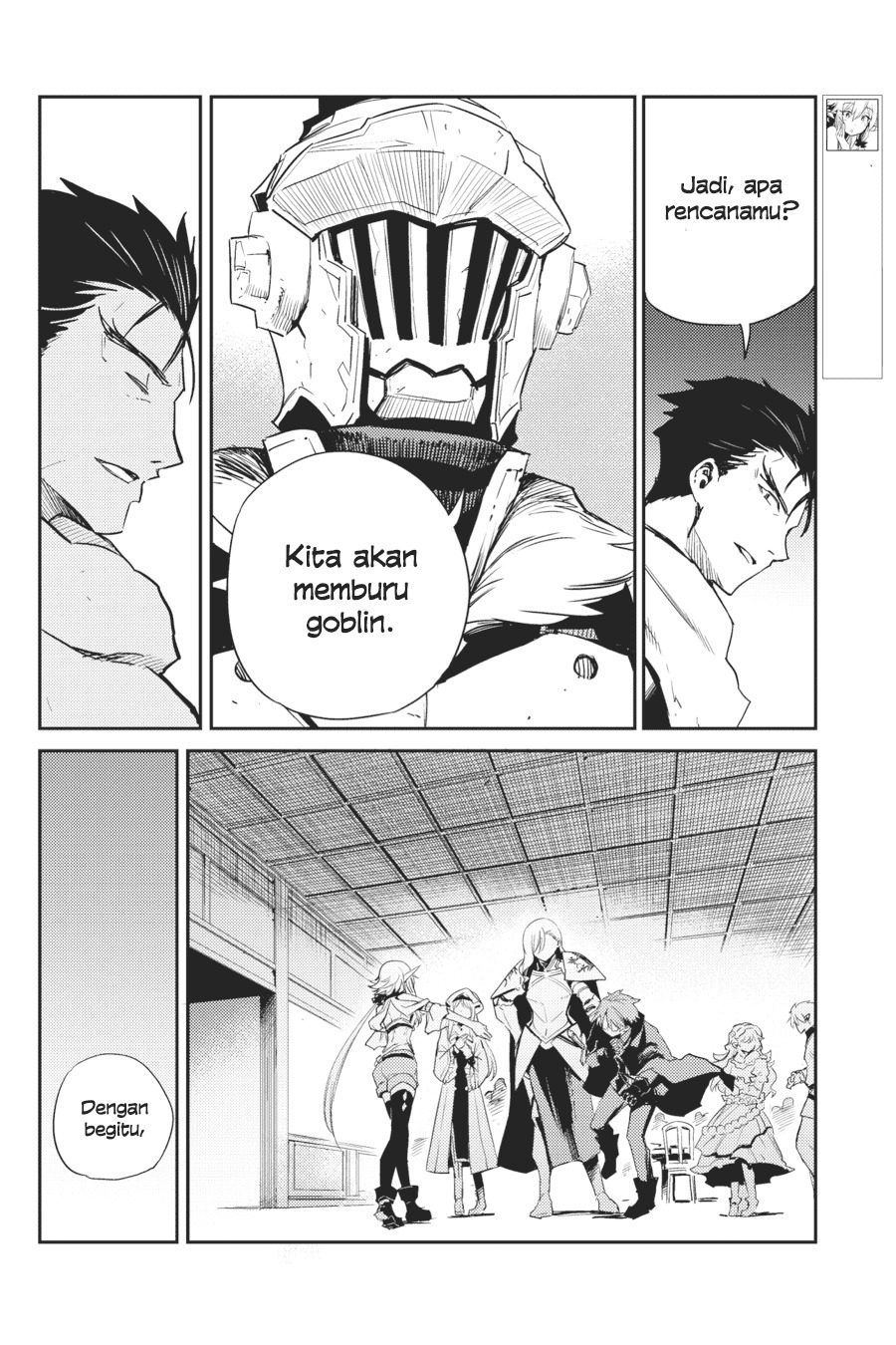 Halaman 8 dari Goblin Slayer Chapter 58