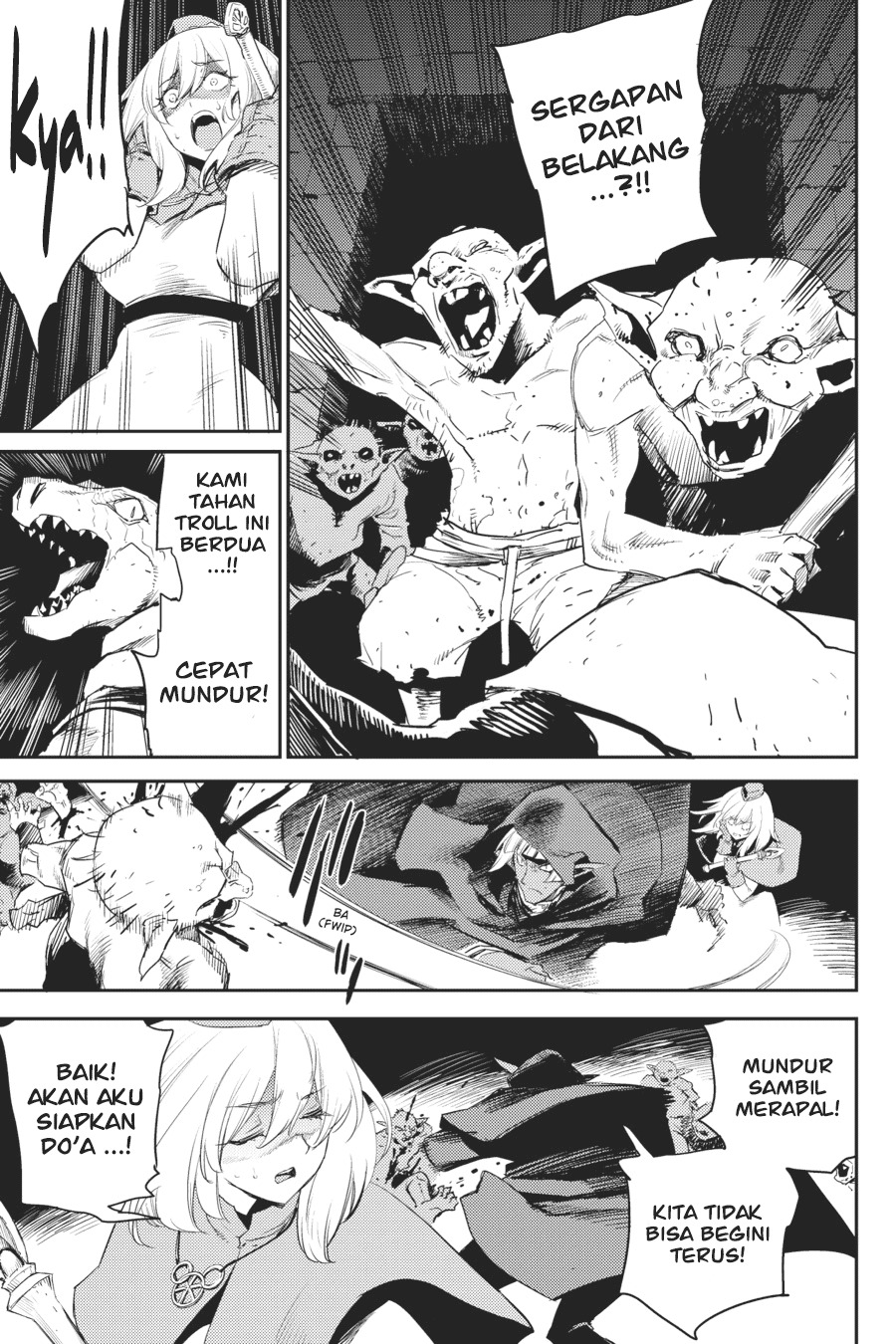 Halaman 10 dari Goblin Slayer Chapter 59