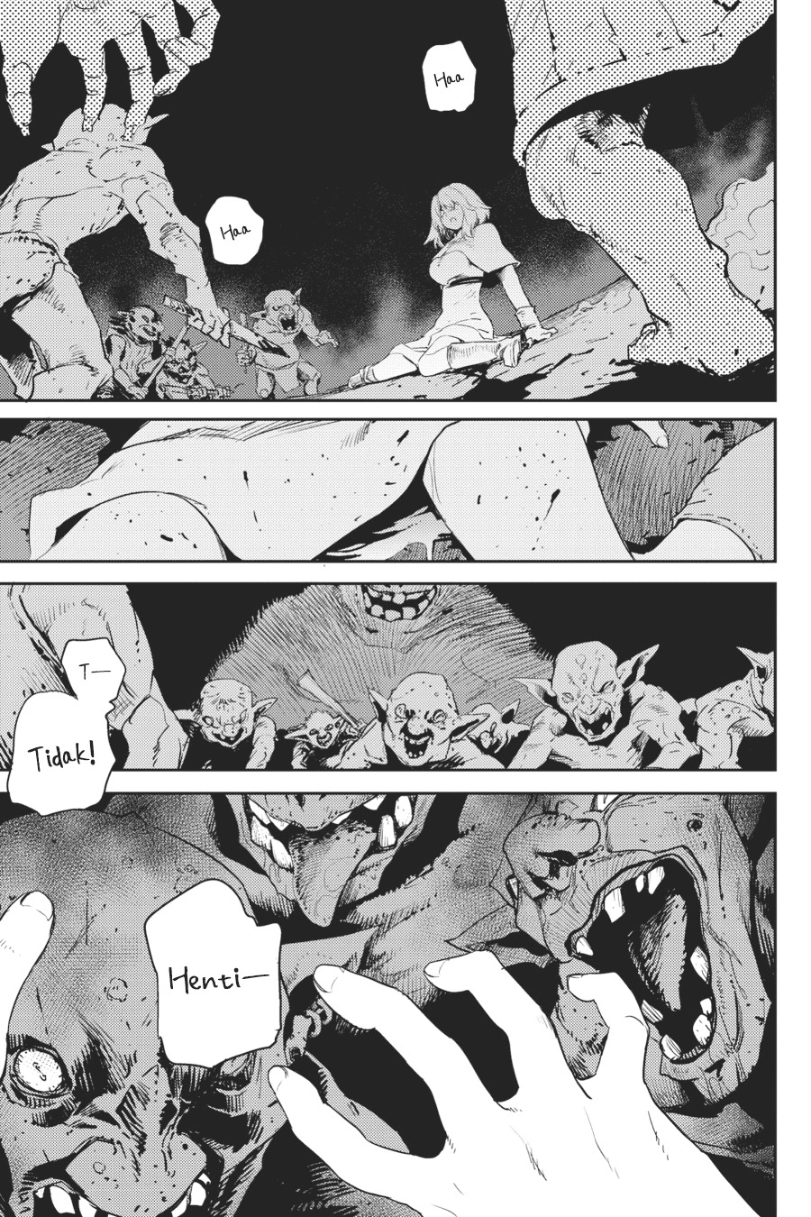 Halaman 16 dari Goblin Slayer Chapter 59